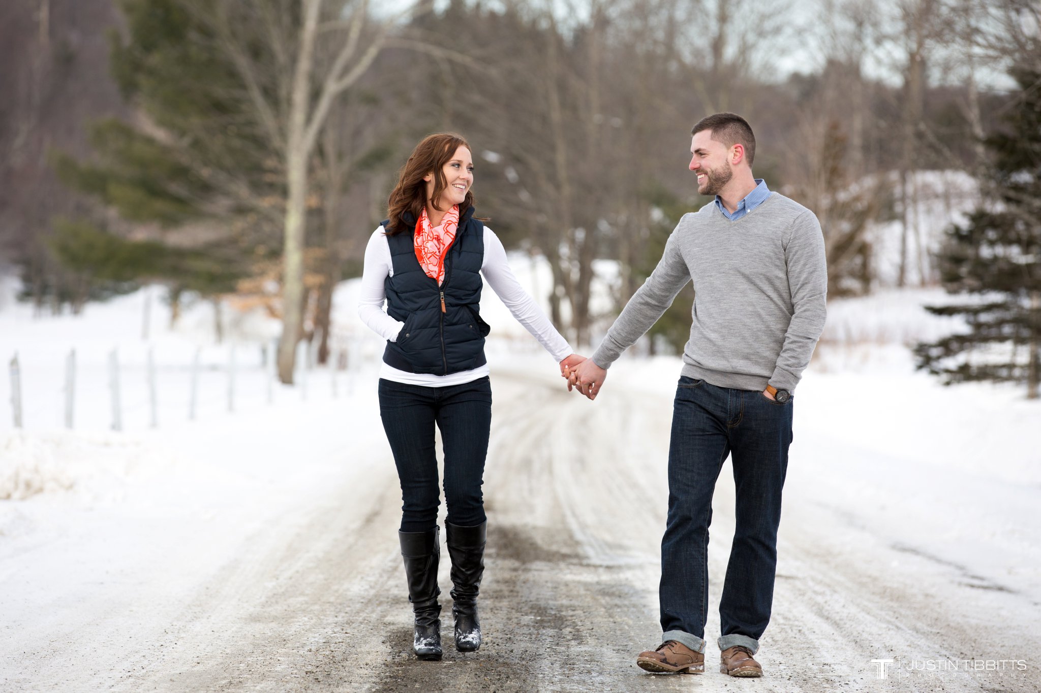 Carissa and Jason's Averill Park, NY Winter Engagement shoot-118