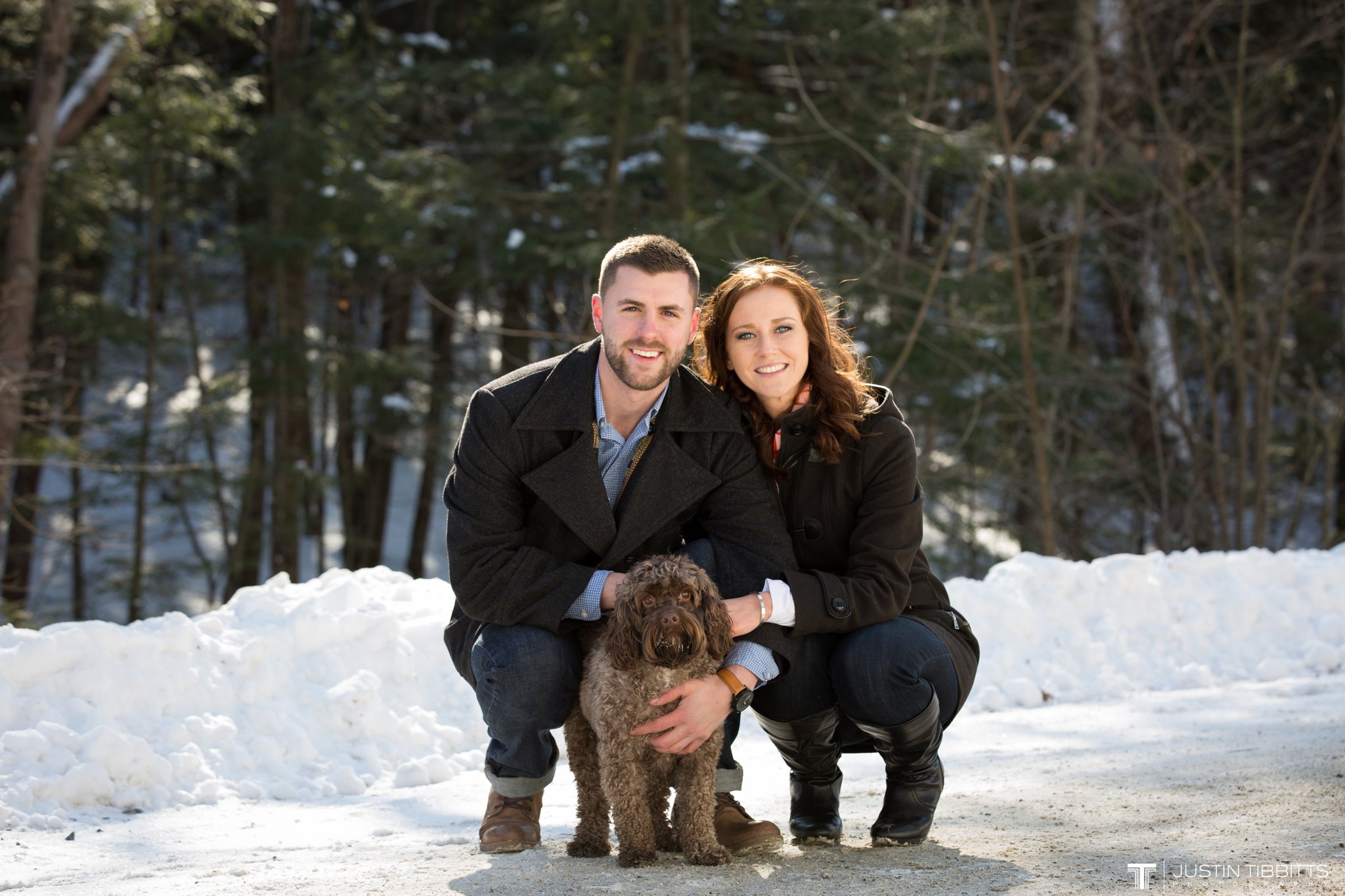 Carissa and Jason's Averill Park, NY Winter Engagement shoot-12