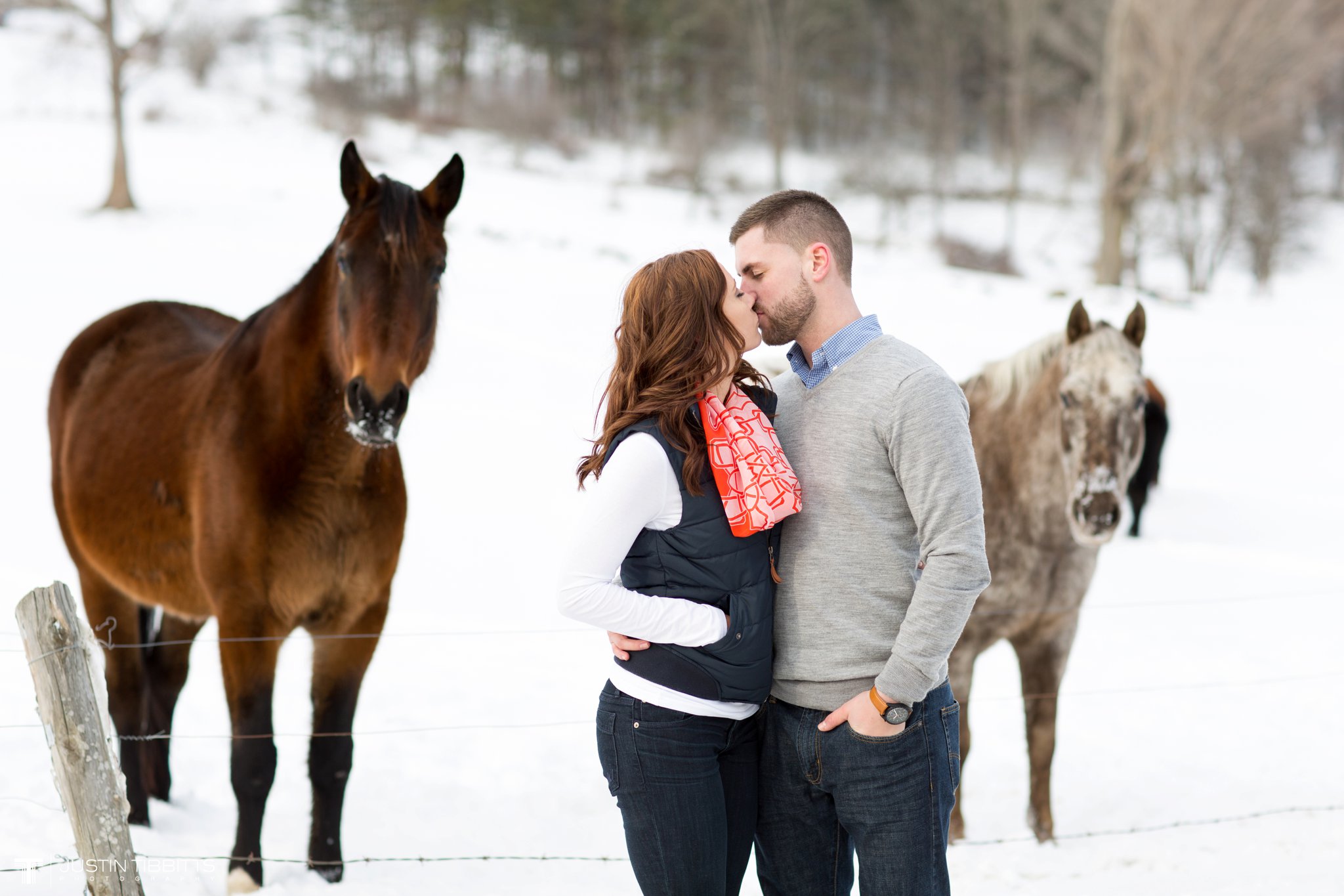 Carissa and Jason's Averill Park, NY Winter Engagement shoot-138