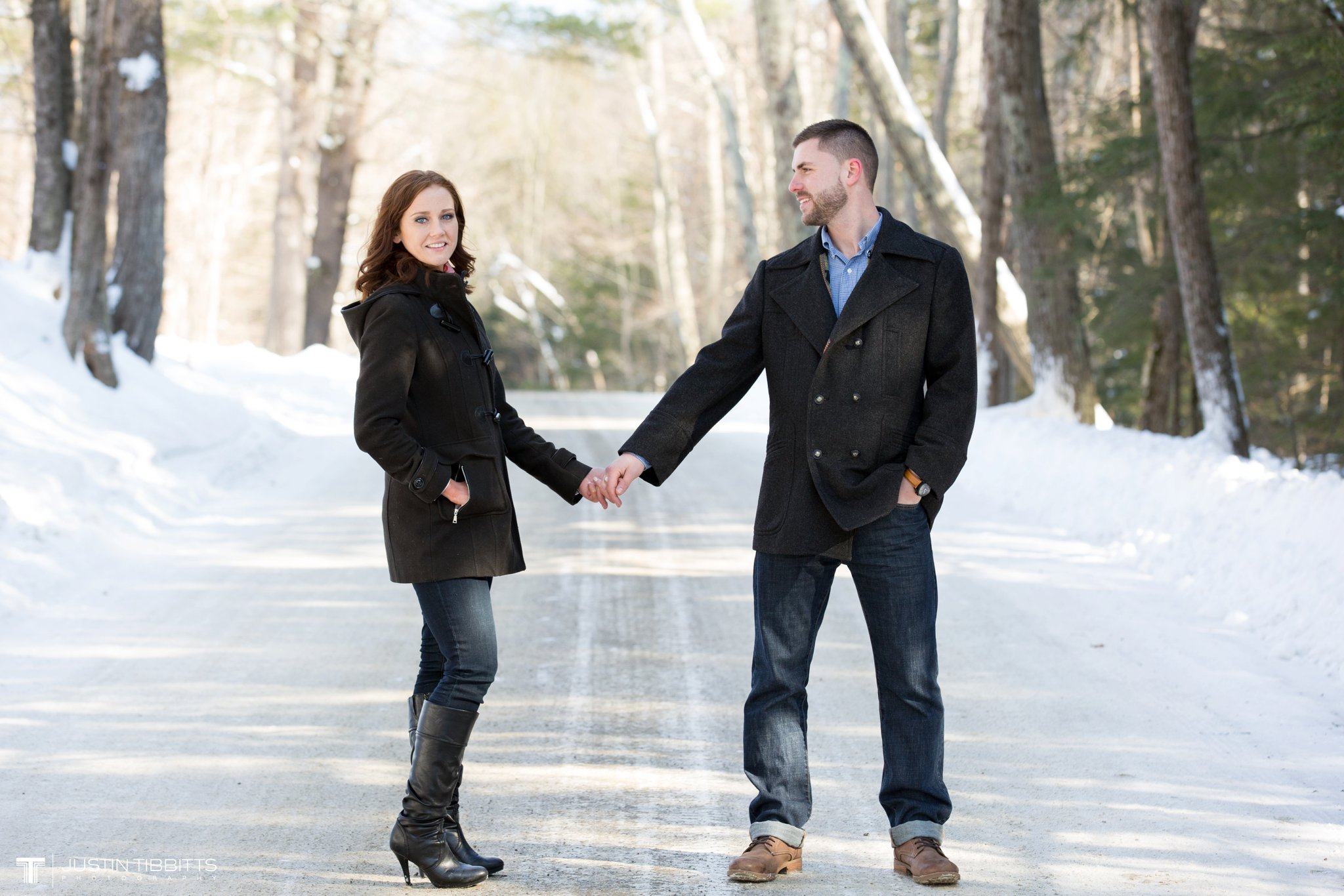 Carissa and Jason's Averill Park, NY Winter Engagement shoot-26