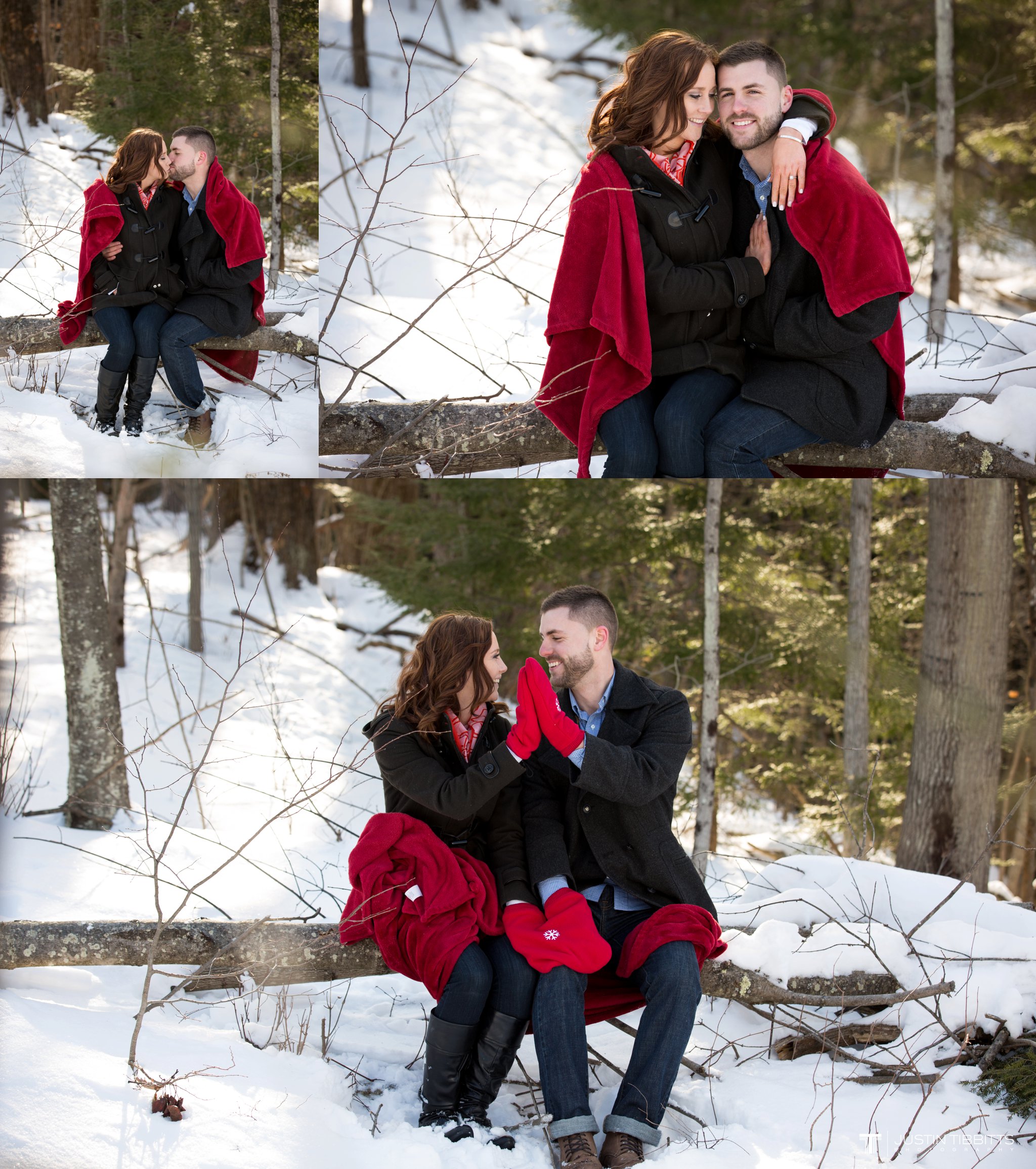 Carissa and Jason's Averill Park, NY Winter Engagement shoot-55