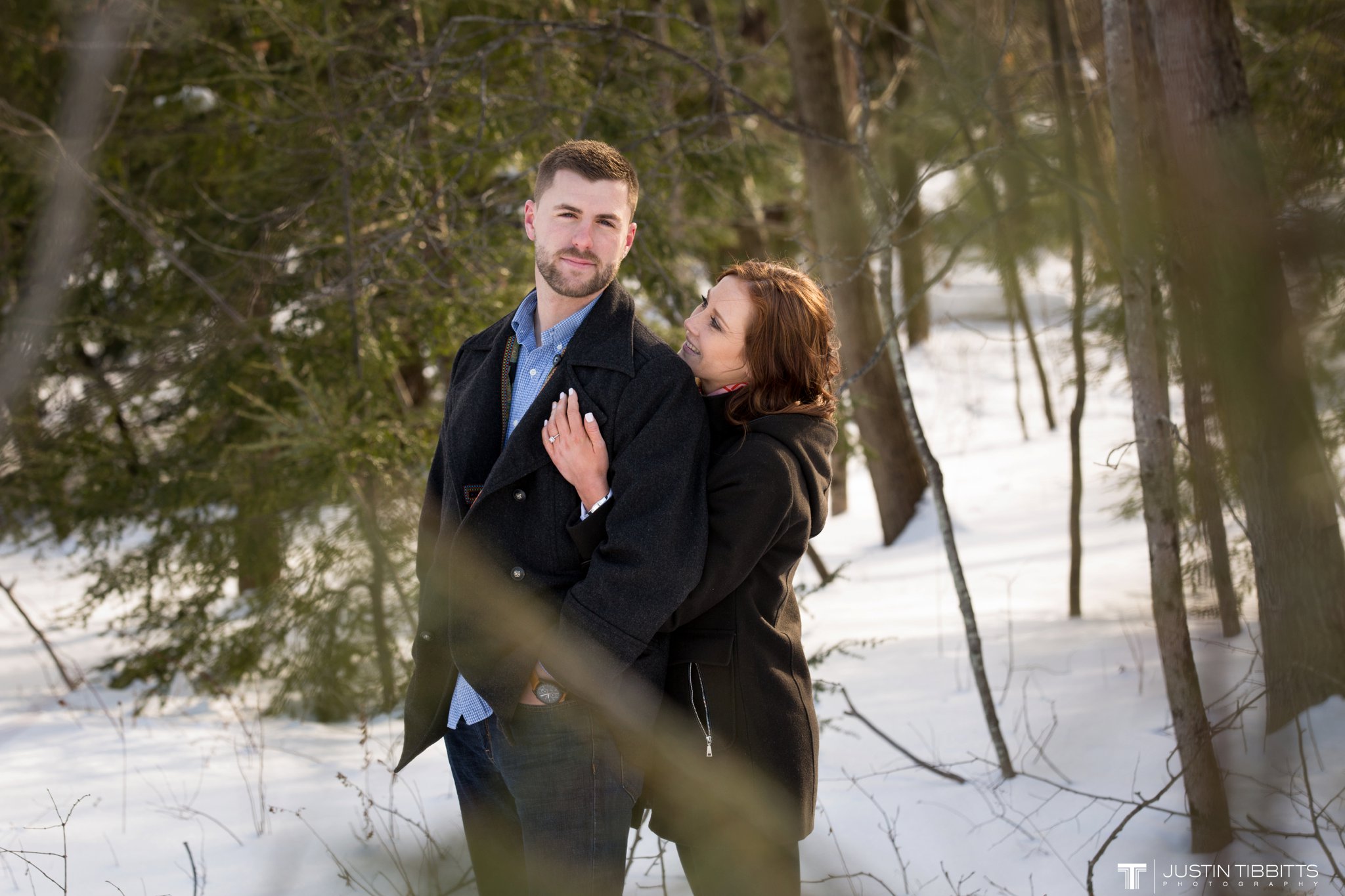 Carissa and Jason's Averill Park, NY Winter Engagement shoot-63
