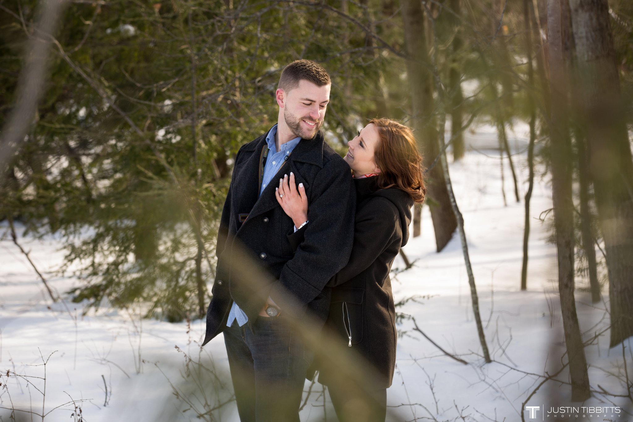 Carissa and Jason's Averill Park, NY Winter Engagement shoot-64